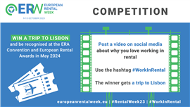 European Rental Week competition logo