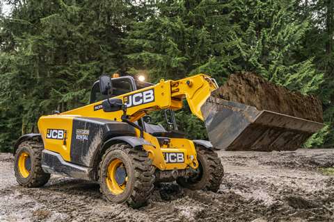 JCB says it will continue to debut new telehandler products in 2022